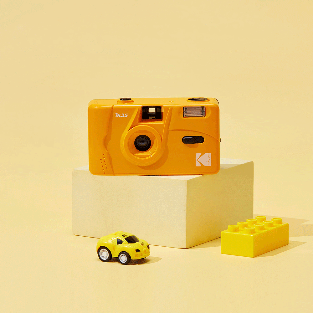 Kodak M35 analóg fényképezőgép - Sárga - InstaxShop.hu