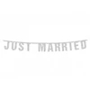 Kép 1/3 - Just Married Esküvői Girland