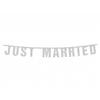 Kép 1/3 - Just Married Esküvői Girland