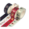 Kép 4/4 - Washi tape öntapadós dekorszalag szett - Fehér Karácsony (12 db)