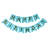 Kép 1/4 - Happy birthday szülinapi dekorzászló kék 01 800x800 min
