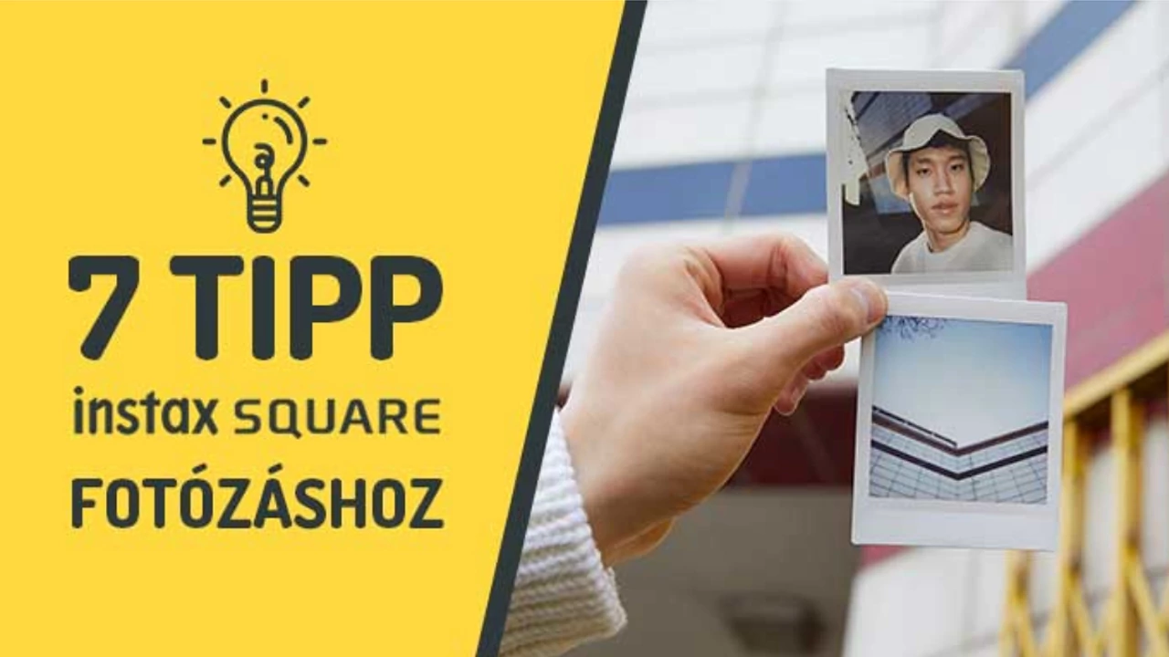 7 kompozíciós tipp Instax SQUARE formátumhoz