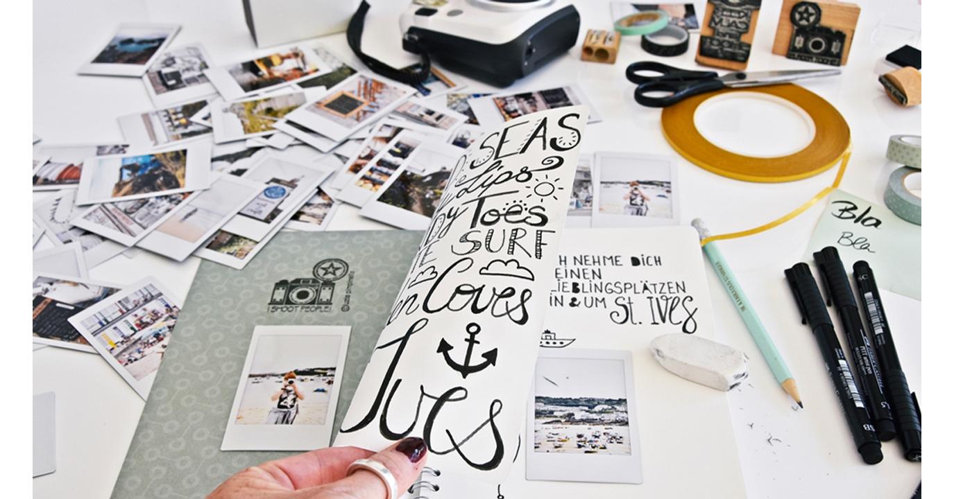 Instax scrapbook inspirációk tippek