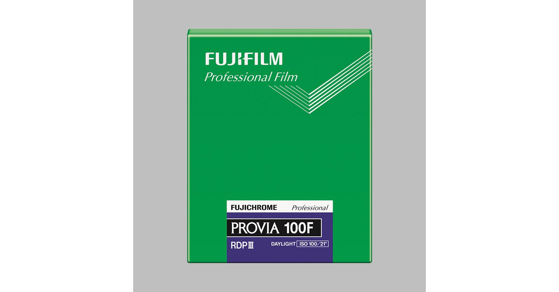 FUJIFILM Fujichrome Provia 100F Professional RDP-III síkfilm (4x5inch)