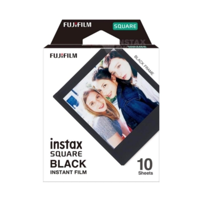 Fujifilm instax square black film 01
