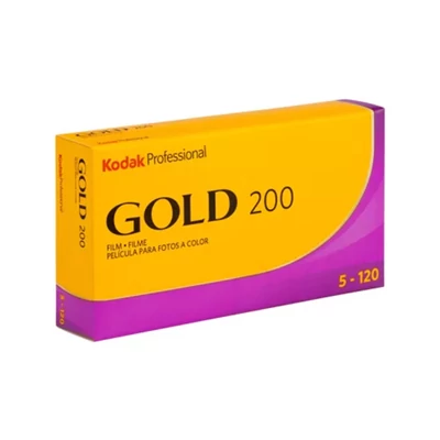 Kodak Gold 200 film 120 (5 roll)