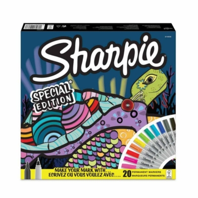 Sharpie Teknős vegyes filctoll készlet (20 db) (Ultrafine + Fine)