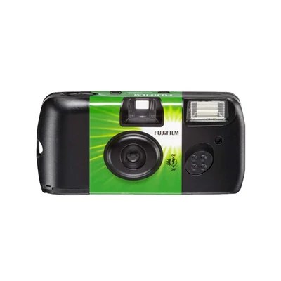 Fujifilm QuickSnap Egyszer használható fényképezőgép - lejárt színes filmmel