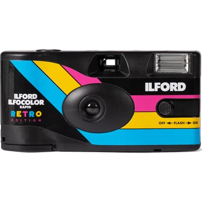 Ilford egyszer használatos kamera - Rapid Retro kiadás