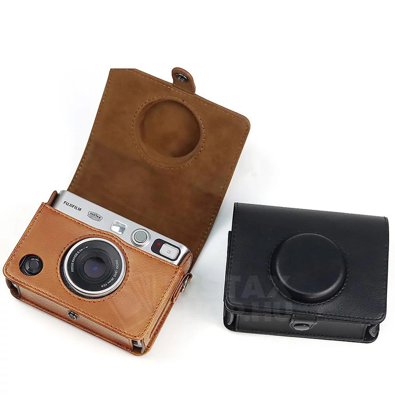 Instax Mini EVO klasszikus fotóstáska - Barna