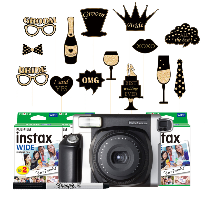 INSTAX Wide Esküvői Csomag - Fekete