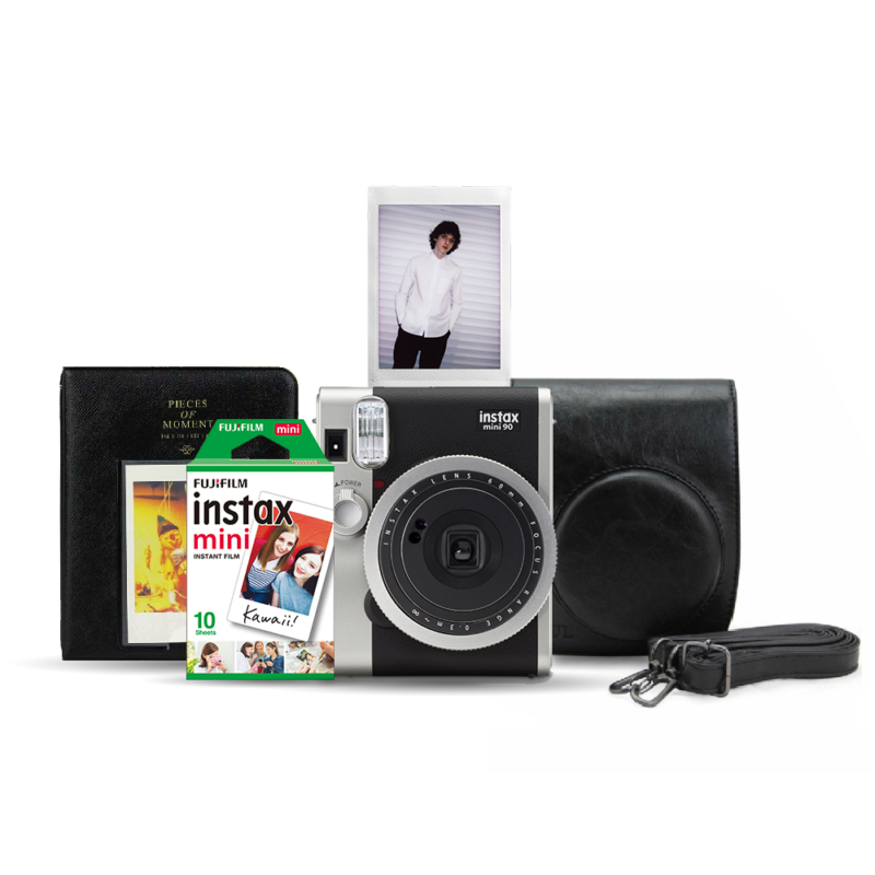 Instax Mini 90 Csomag (Fényképezőgép + Tok + Film + Album)