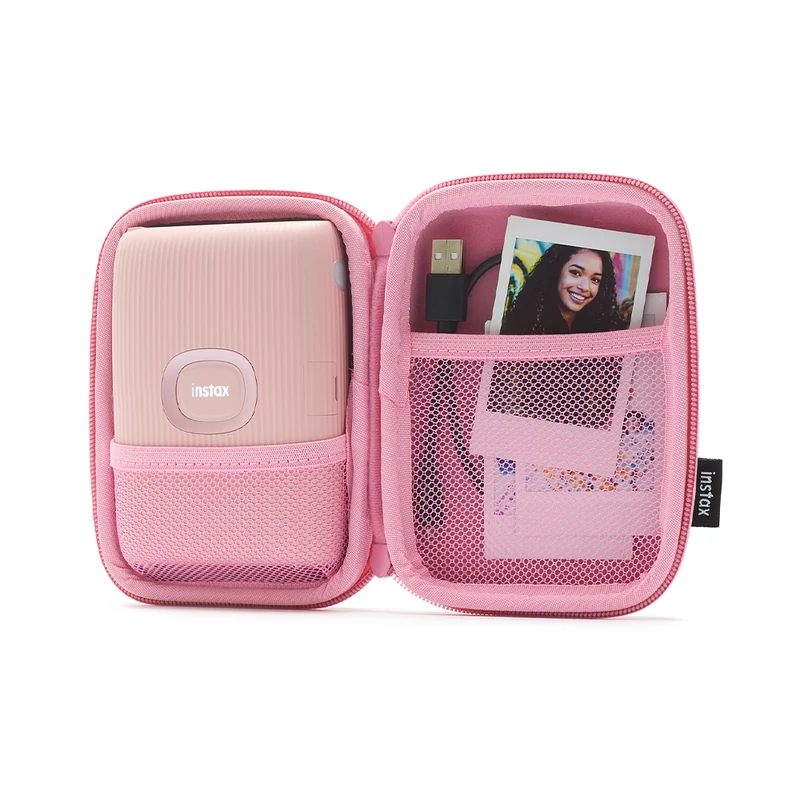 Fujifilm instax mini Link 2 fotónyomtató tok -  SOFT PINK