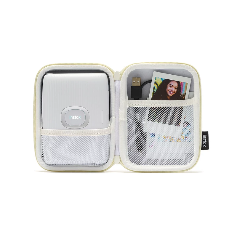 Fujifilm instax mini Link 2 fotónyomtató tok - CLAY WHITE