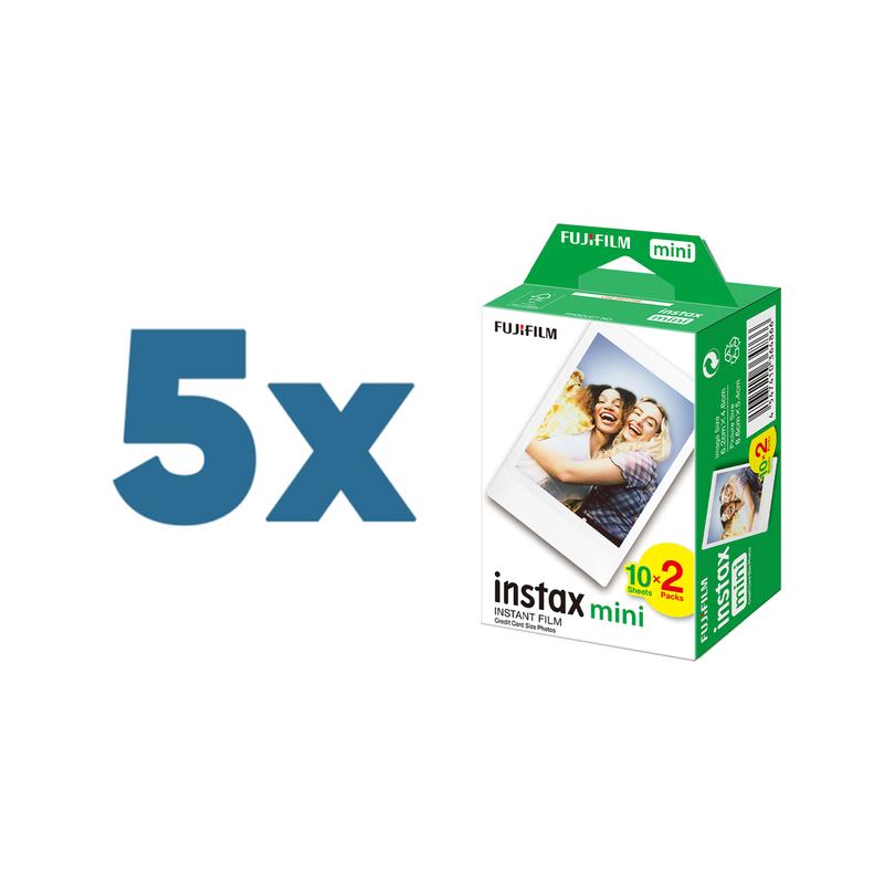 5 x 20 Instax Mini filmcsomag ( 100 db fotó )