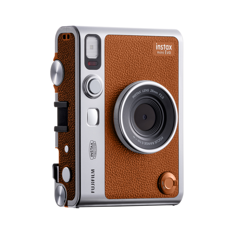 Fujifilm instax mini EVO hibrid fényképezőgép - Barna