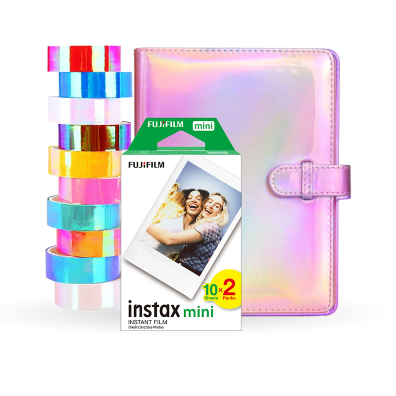 Instax Mini hologramos kiegészítő csomag - Rózsaszín