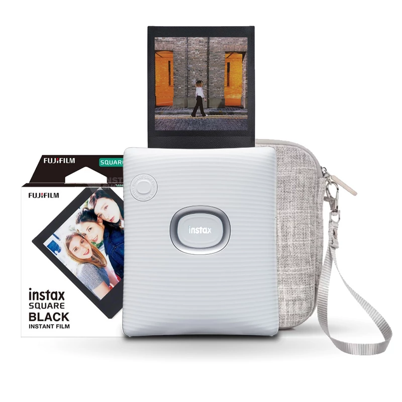 INSTAX Square LINK HALLOWEEN CSOMAG - Ash White (NYOMTATÓ+TOK+FILM)