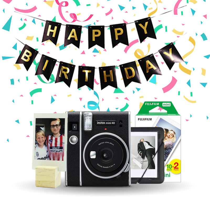 Instax Mini 40 csomag (Gép + Album + Film + Képtartó + Ajándék)