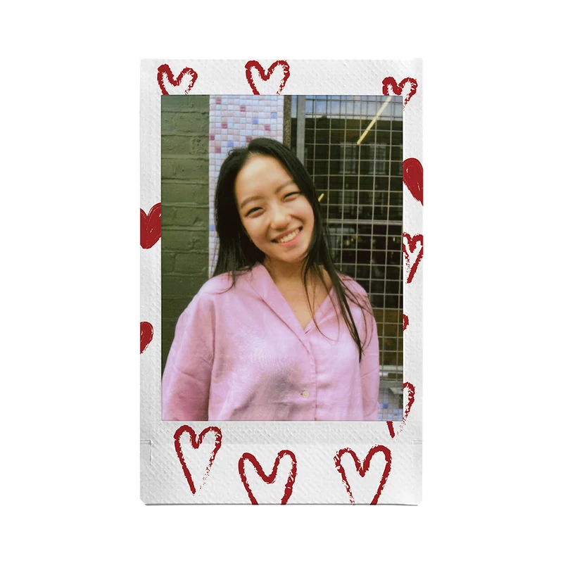 Fujifilm Instax Mini Heart Sketch Film
