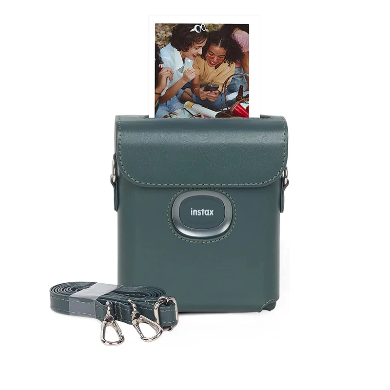 Fujifilm instax Square Link fotónyomtató tok - Sötétzöld