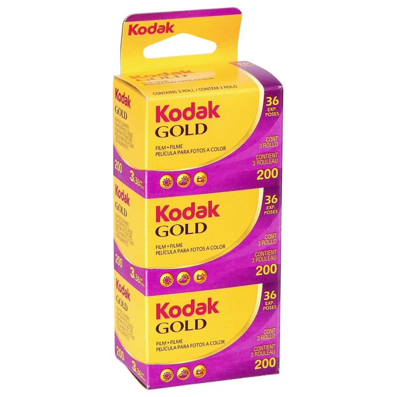 Kodak Gold 200 film 35 mm - 3x36 expo