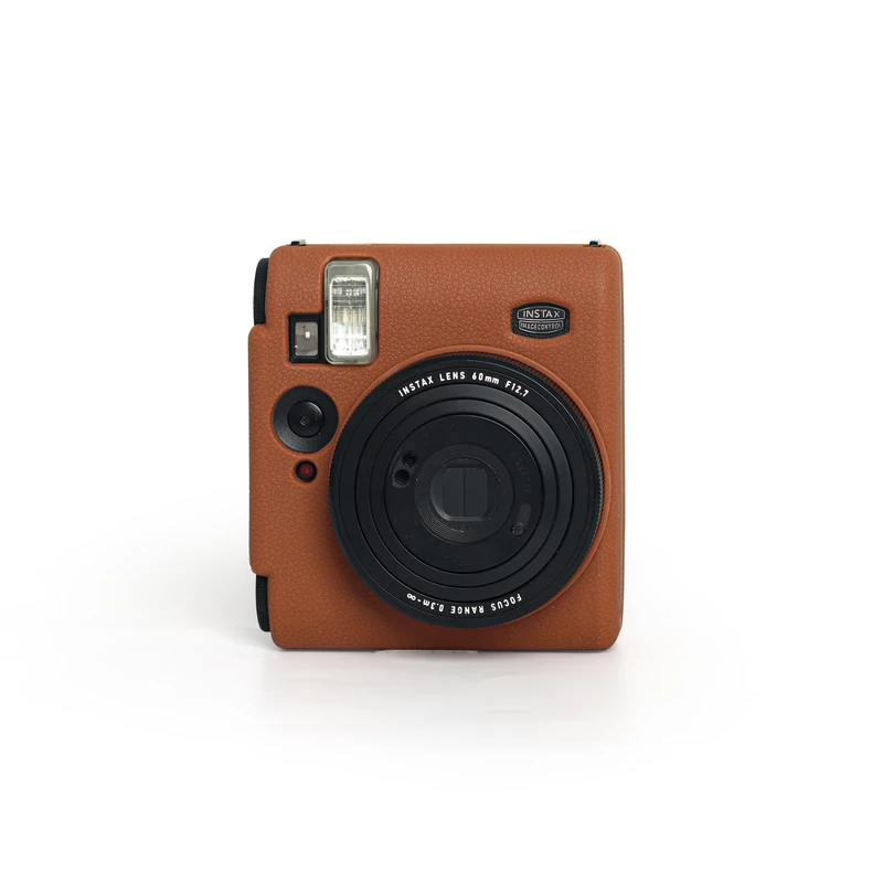 Instax Mini 99 szilikon tok - Barna