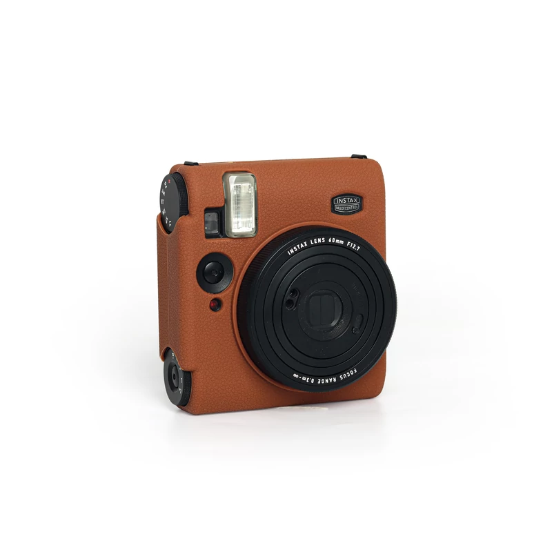 Instax Mini 99 szilikon tok - Barna