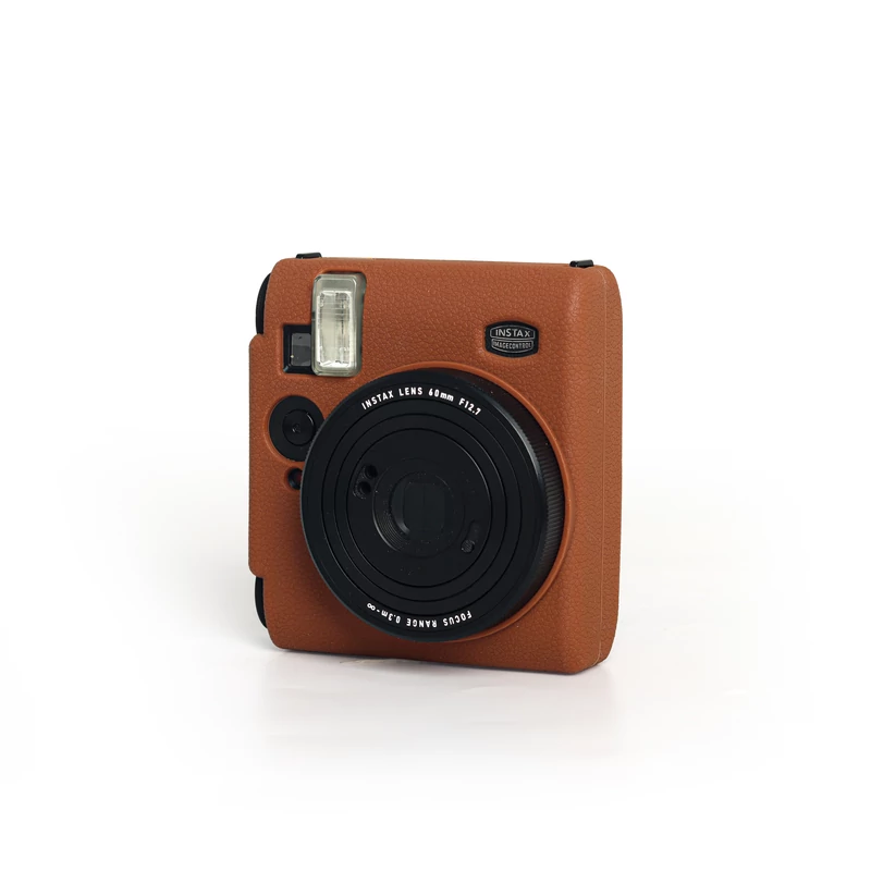 Instax Mini 99 szilikon tok - Barna