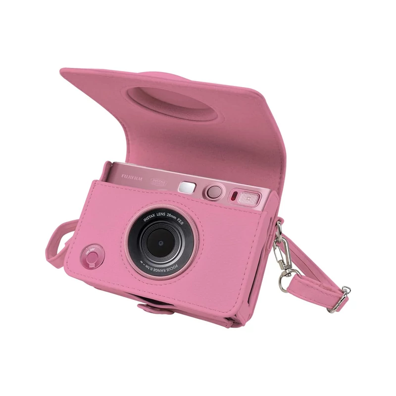 Fujifilm Instax Mini EVO fekvő fényképezőgép tok - Pink