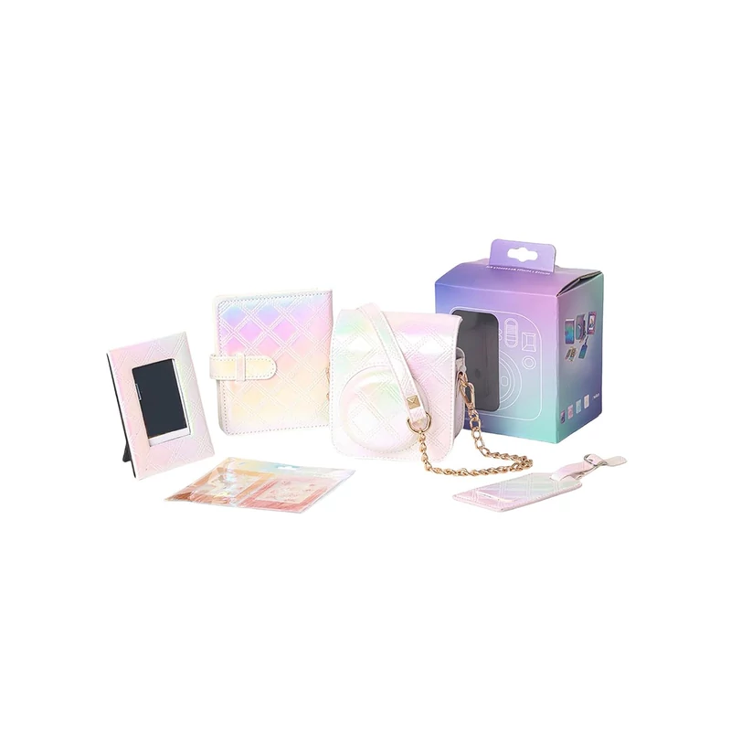 Instax Mini 12 kiegészítő szett - Holo Pearl White