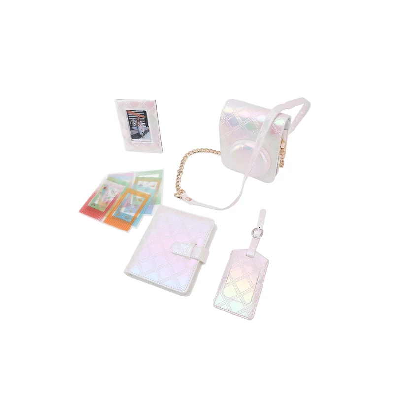 Instax Mini 12 kiegészítő szett - Holo Pearl White
