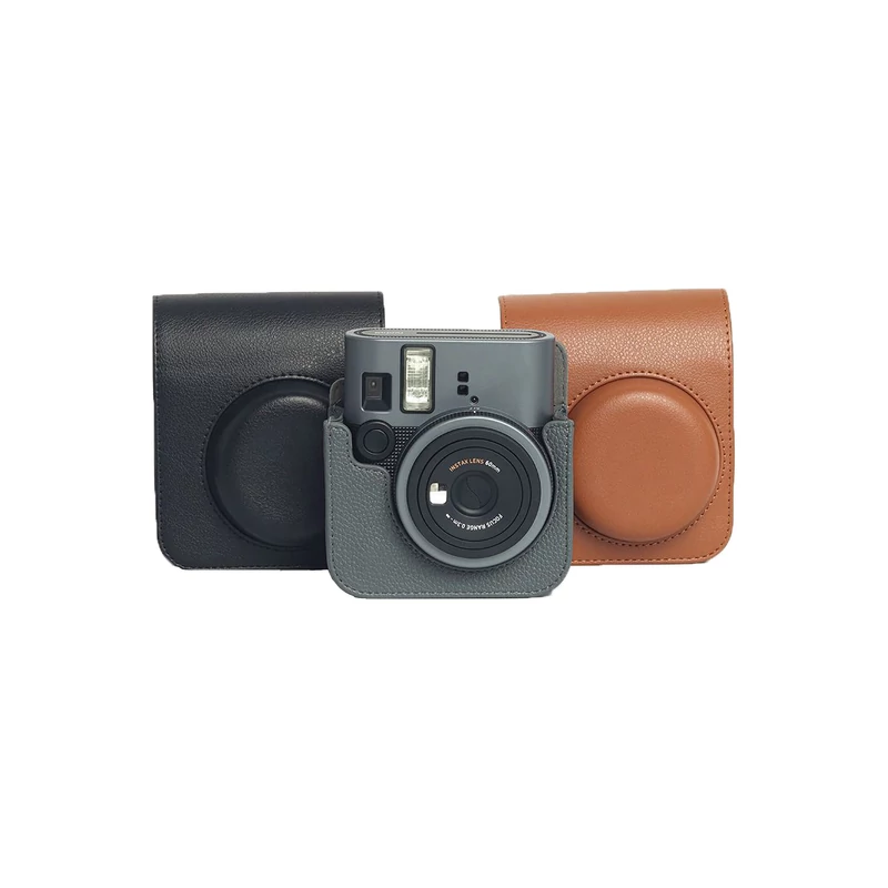 Instax Mini 41 fényképezőgép tok - Fekete