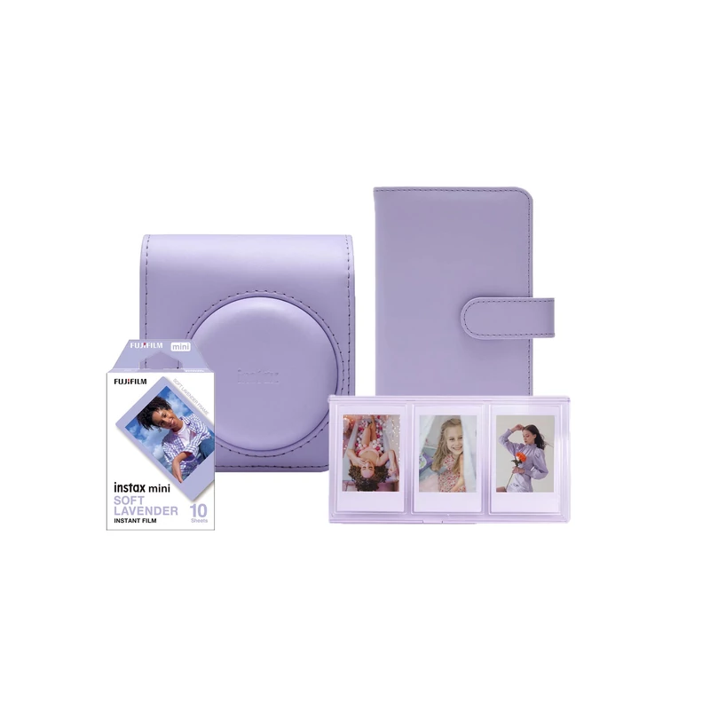 Instax Mini 12 kiegészítő csomag - Lilac Purple