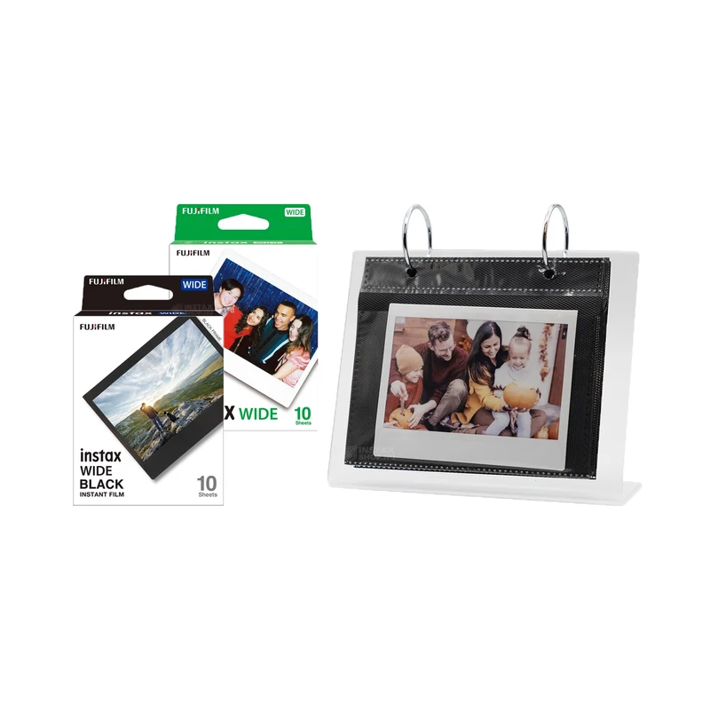 Instax Wide filmcsomag + album