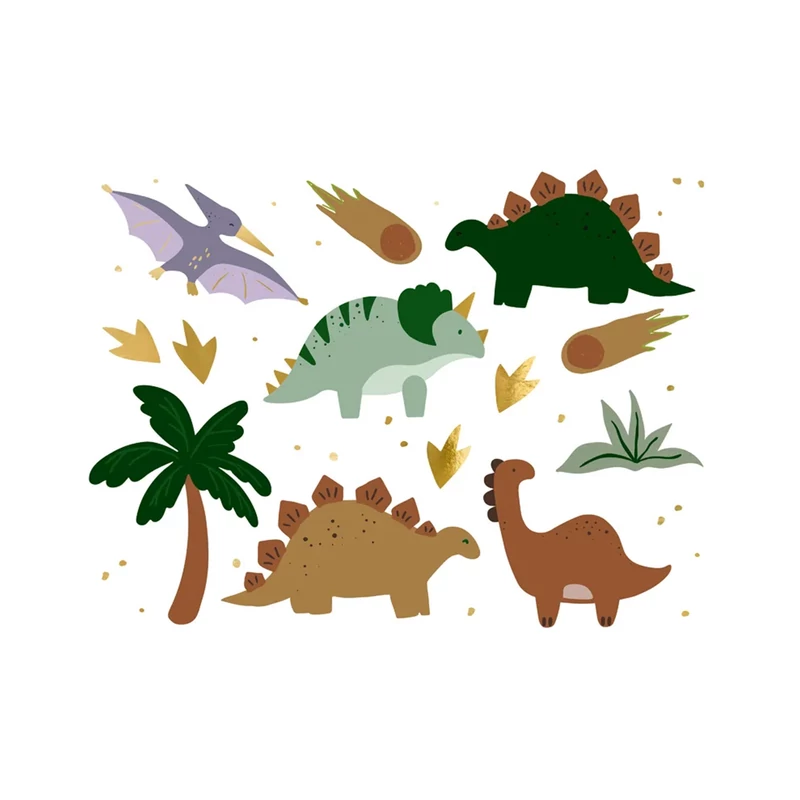 Dinoszauruszos lemosható tetoválás gyerekeknek