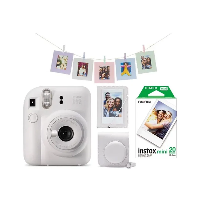 Fujifilm Instax Mini 12 szett - Clay White