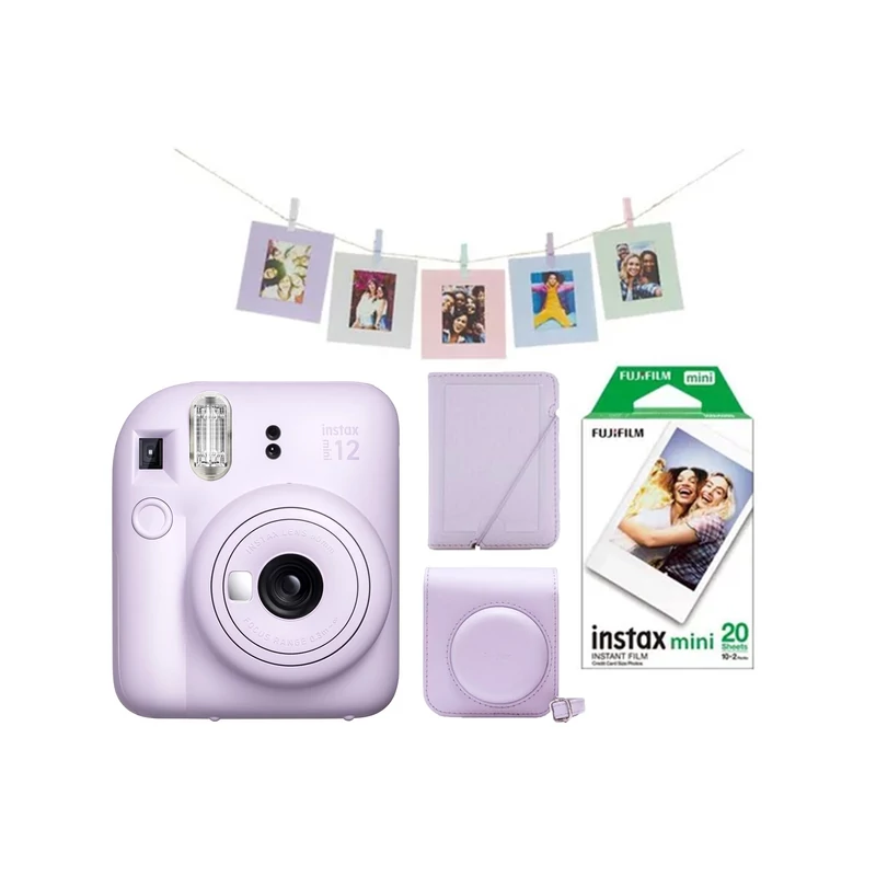 Fujifilm Instax Mini 12 szett - Lilac Purple