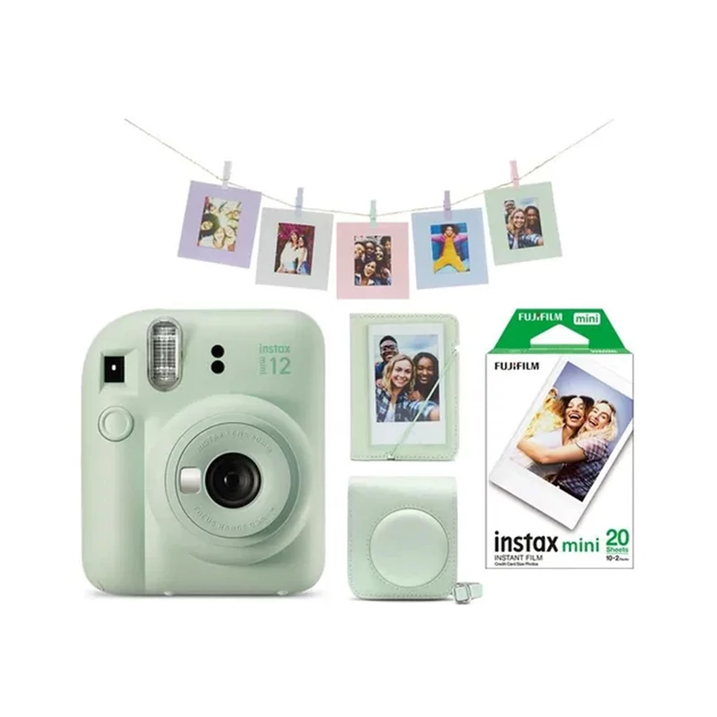 Fujifilm Instax Mini 12 szett - Mint Green