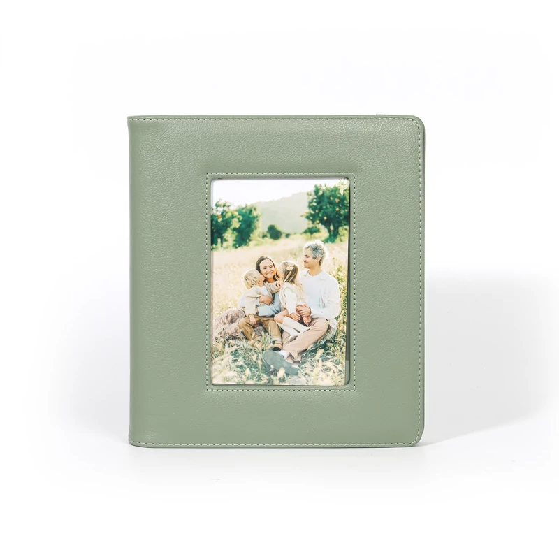 Fotóalbum 10x15-ös fényképeknek - Zöld