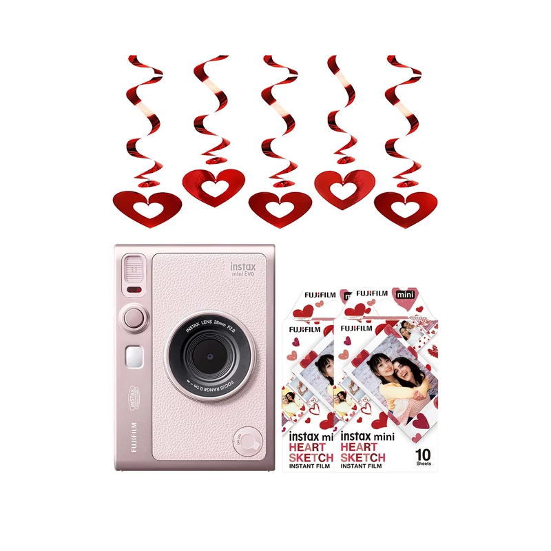 Fujifilm Instax Mini Evo - Heart csomag