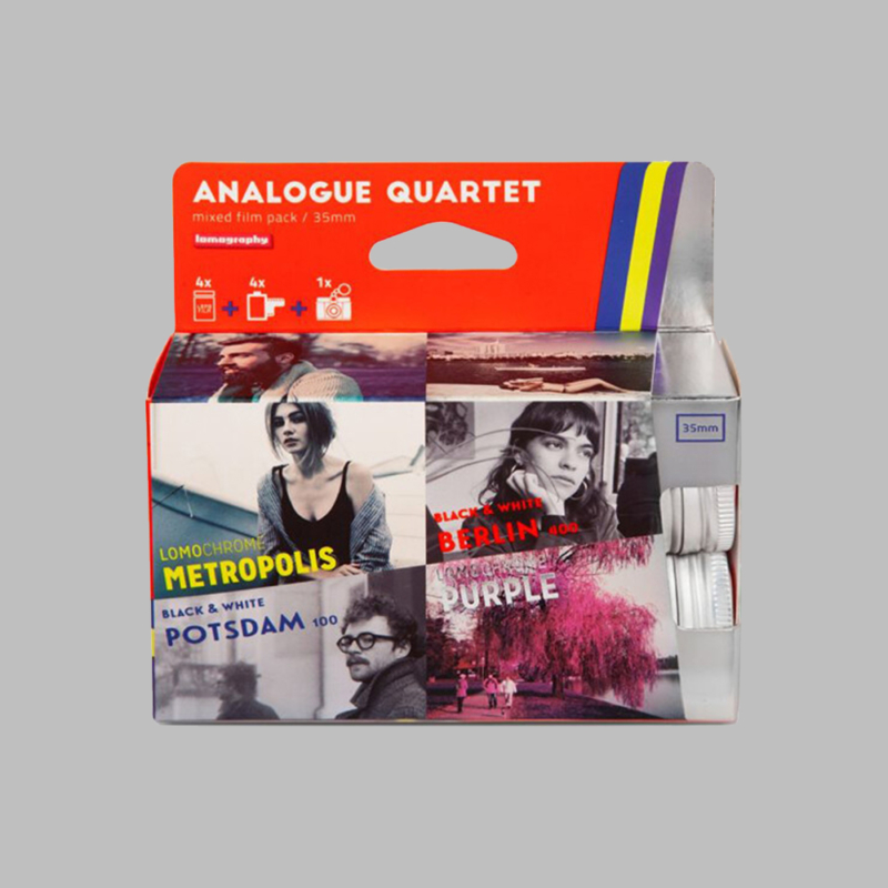 Lomography Analogue Quartet Mixed Film csomag 35mm (4 roll)