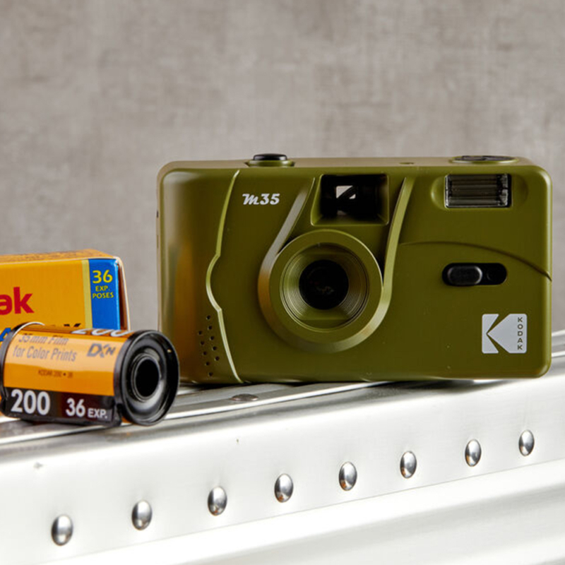 Kodak M35 analóg fényképezőgép - Oliva zöld