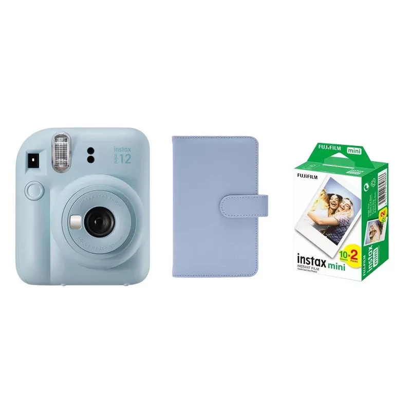 INSTAX MINI 12 Pastel Blue CSOMAG