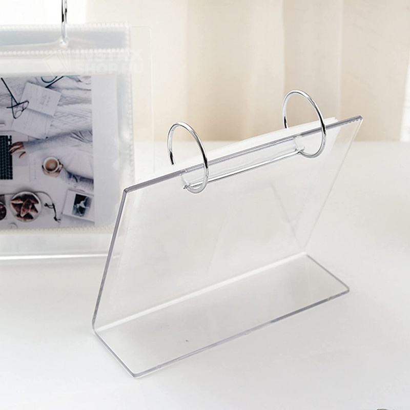 Instax Mini "L" alakú asztali album - Fehér