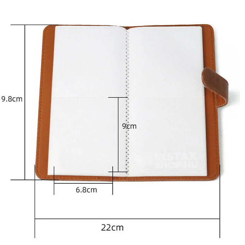 Instax SQUARE Barna Pocket album
