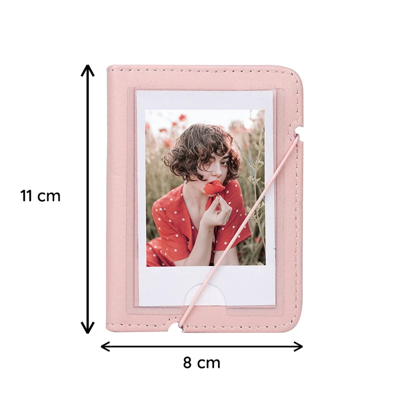 Instax Mini zsebalbum (28 db fotó) - Blush Pink / Rózsaszín