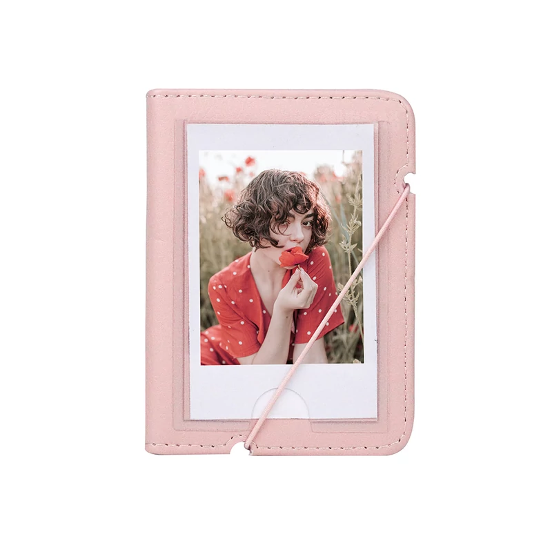Instax Mini zsebalbum (28 db fotó) - Blush Pink / Rózsaszín