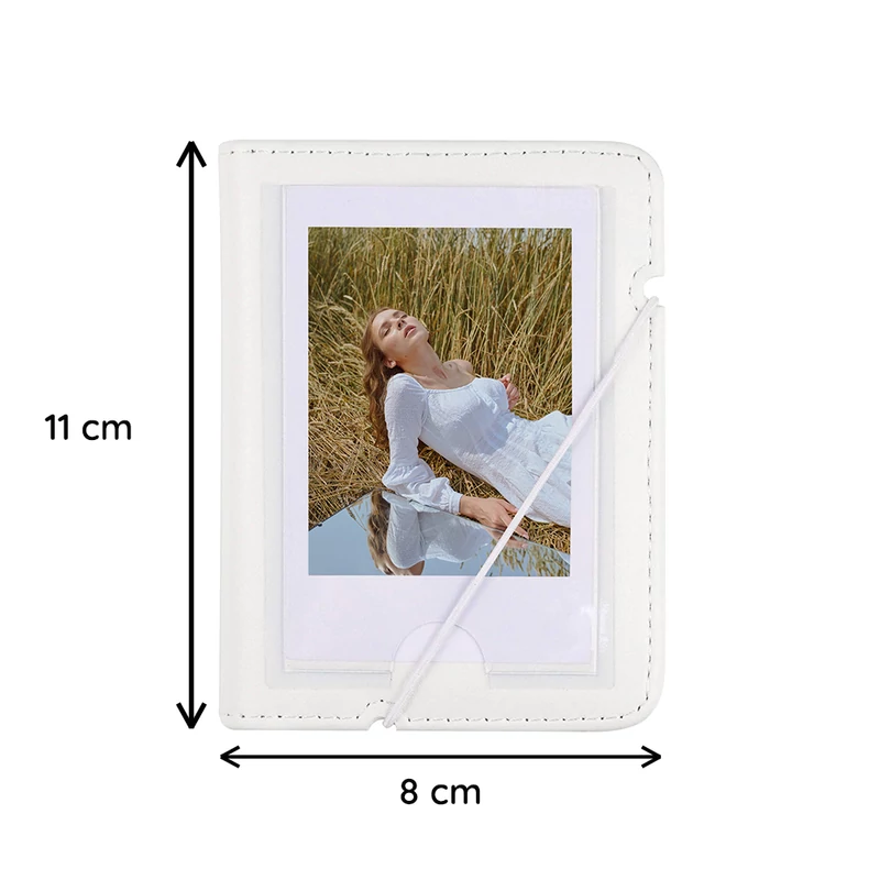 Instax Mini zsebalbum (28 db fotó) - Ice White / Fehér