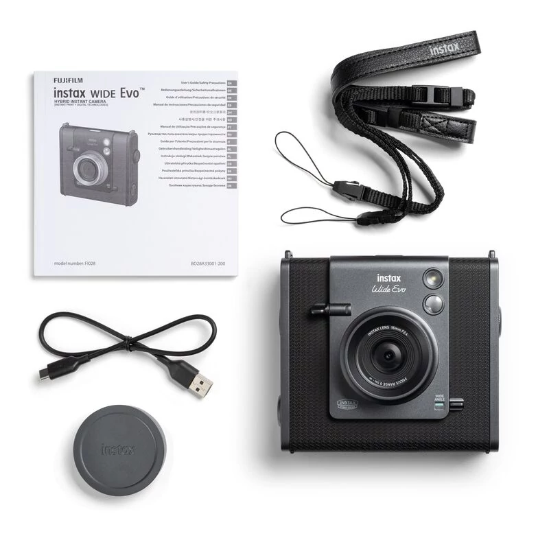 FUJIFILM Instax WIDE Evo hybrid instant fényképezőgép